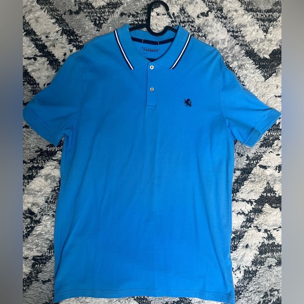 Express Men’s Pique Polo Size L